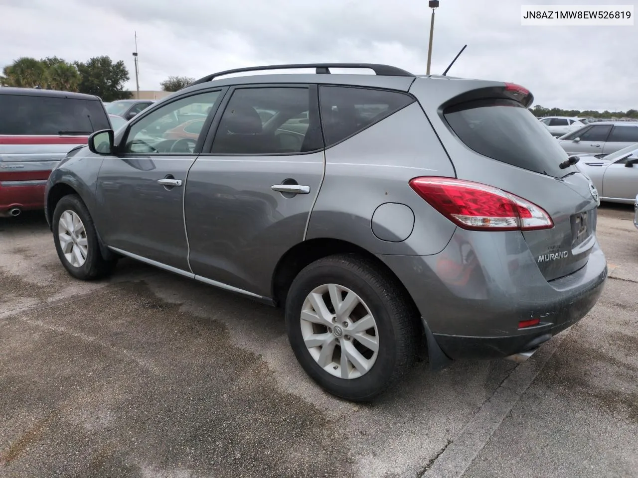 2014 Nissan Murano S VIN: JN8AZ1MW8EW526819 Lot: 74197174