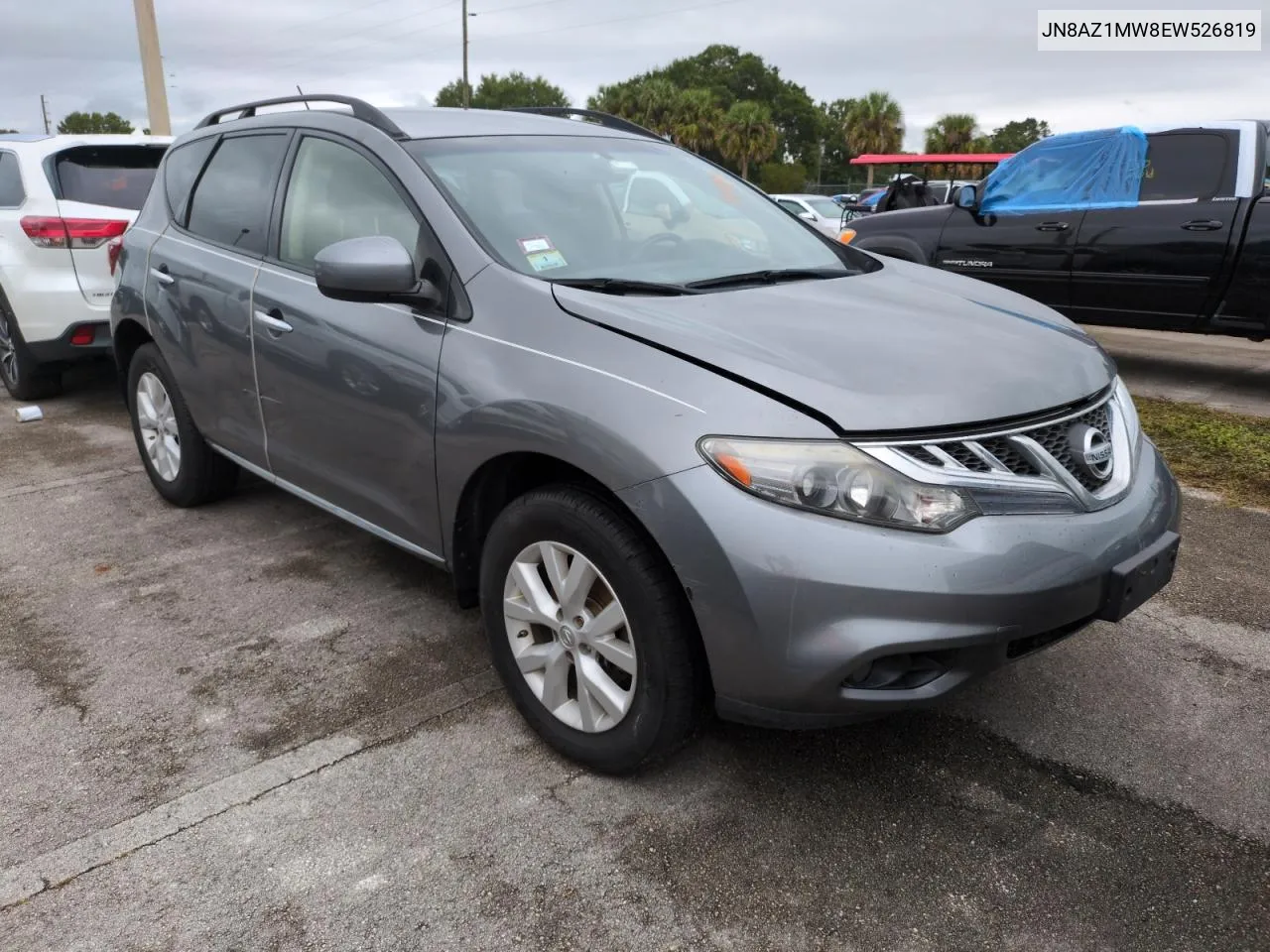 2014 Nissan Murano S VIN: JN8AZ1MW8EW526819 Lot: 74197174