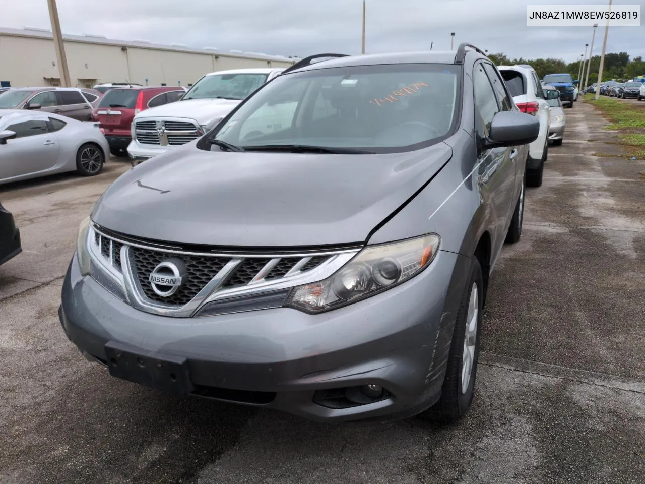 2014 Nissan Murano S VIN: JN8AZ1MW8EW526819 Lot: 74197174