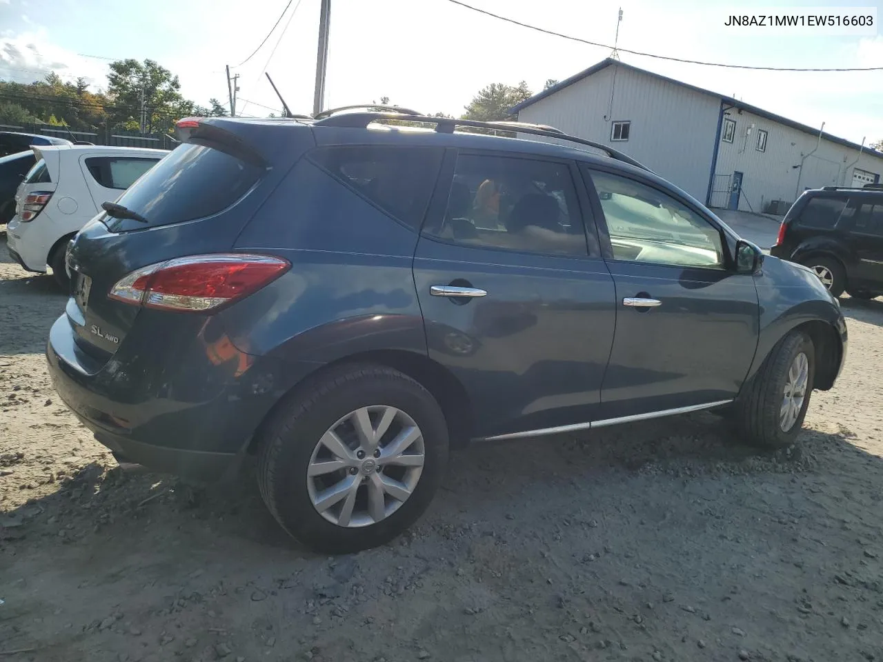 JN8AZ1MW1EW516603 2014 Nissan Murano S