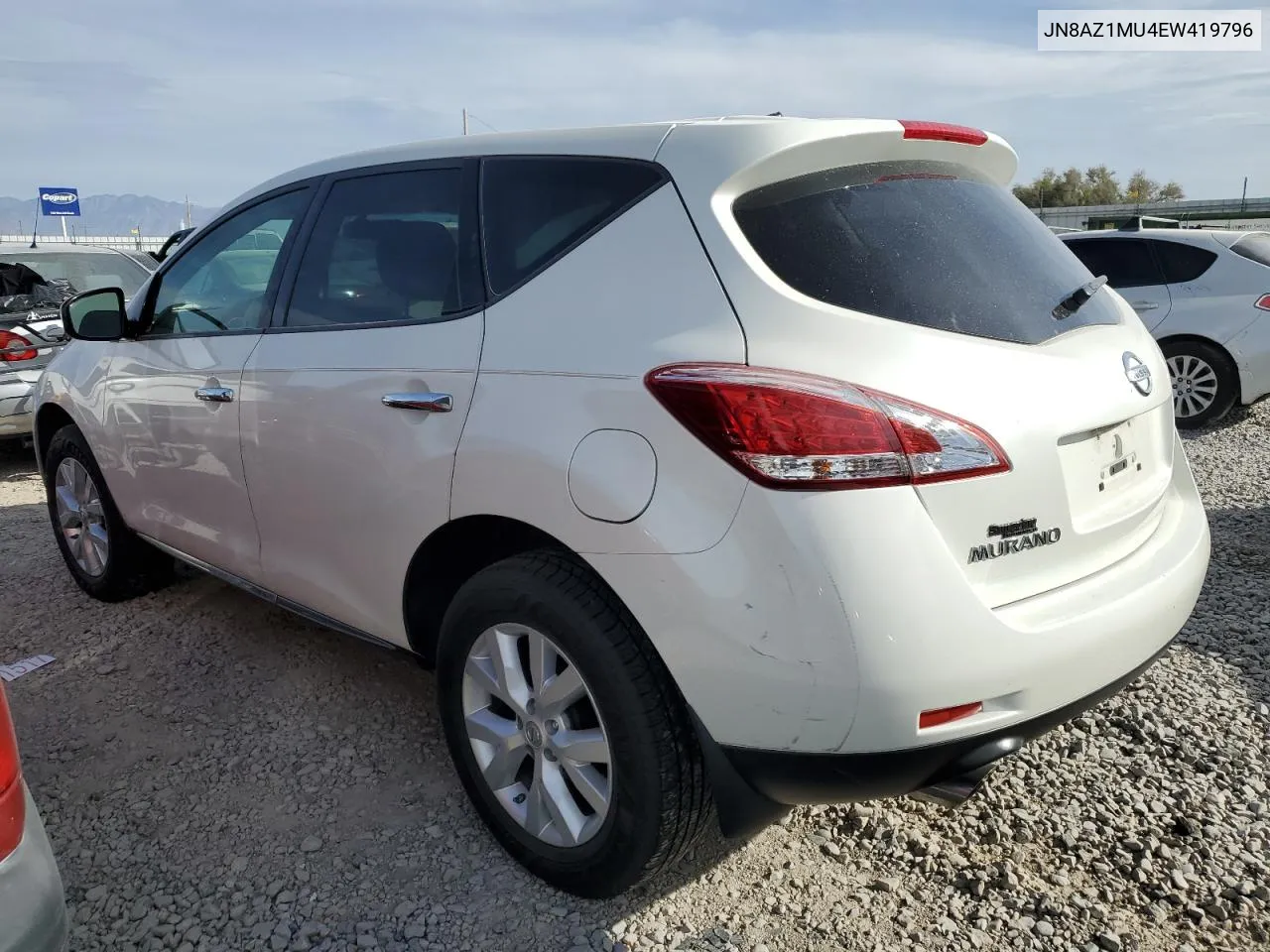 2014 Nissan Murano S VIN: JN8AZ1MU4EW419796 Lot: 75333304