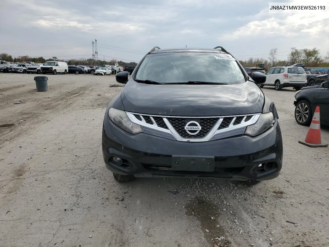 2014 Nissan Murano S VIN: JN8AZ1MW3EW526193 Lot: 76062254