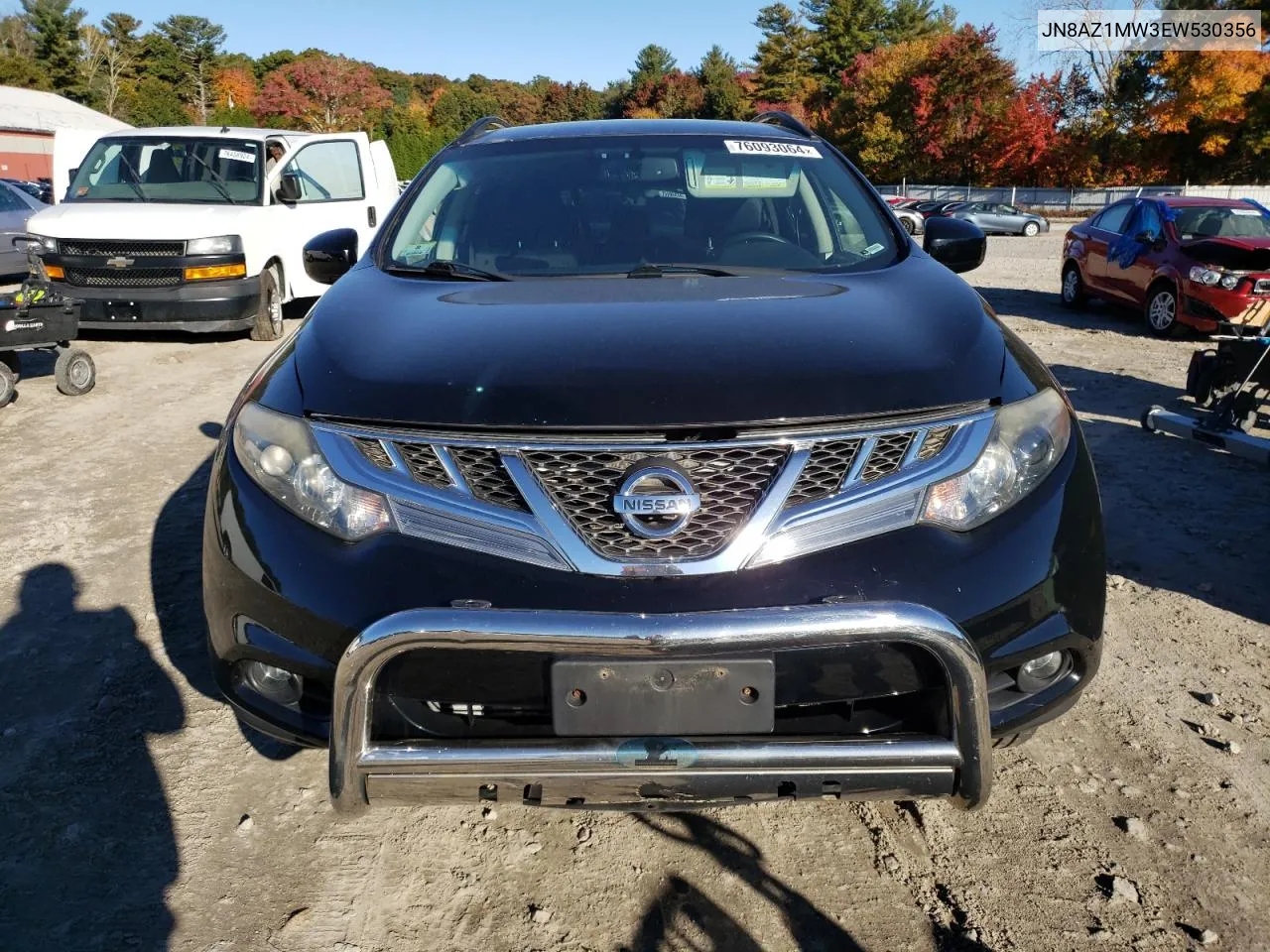 2014 Nissan Murano S VIN: JN8AZ1MW3EW530356 Lot: 76093064