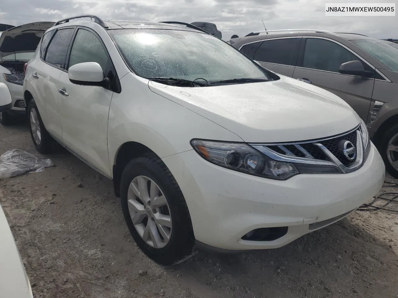 2014 Nissan Murano S VIN: JN8AZ1MWXEW500495 Lot: 76470024