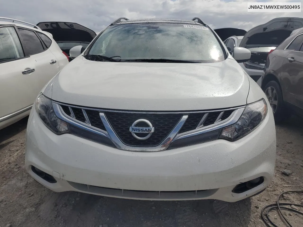 2014 Nissan Murano S VIN: JN8AZ1MWXEW500495 Lot: 76470024