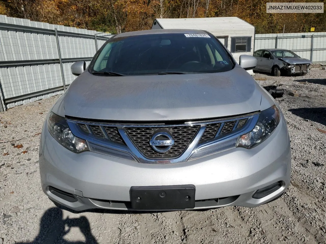 2014 Nissan Murano S VIN: JN8AZ1MUXEW402033 Lot: 76481824