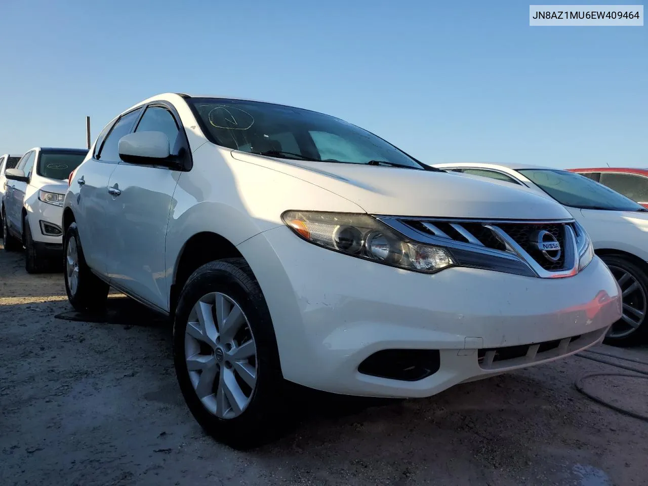 2014 Nissan Murano S VIN: JN8AZ1MU6EW409464 Lot: 76768264