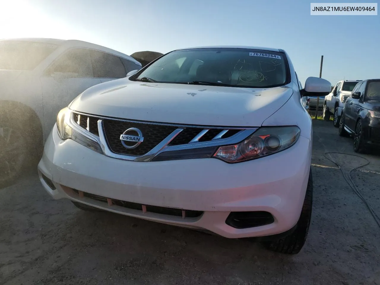 2014 Nissan Murano S VIN: JN8AZ1MU6EW409464 Lot: 76768264