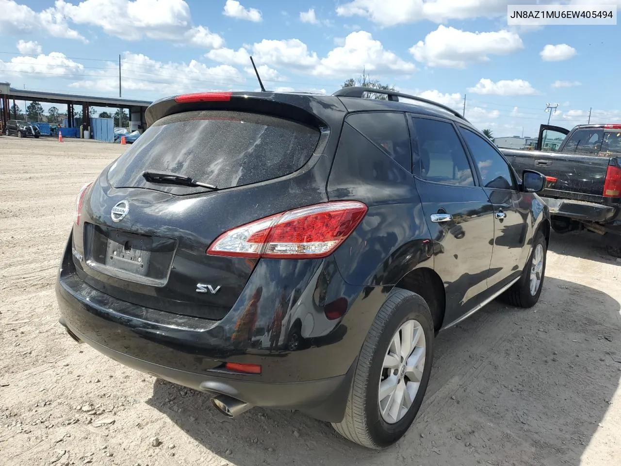 2014 Nissan Murano S VIN: JN8AZ1MU6EW405494 Lot: 77251264