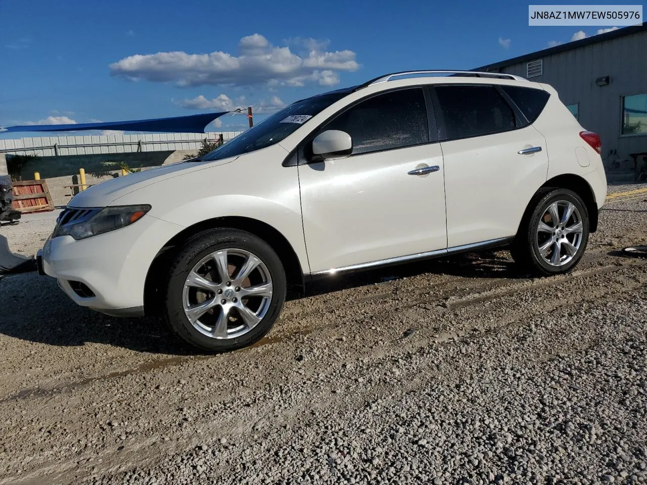 2014 Nissan Murano S VIN: JN8AZ1MW7EW505976 Lot: 77758124