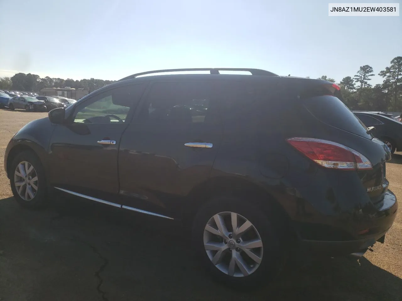 2014 Nissan Murano S VIN: JN8AZ1MU2EW403581 Lot: 79709294