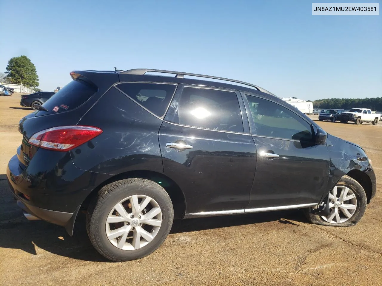 2014 Nissan Murano S VIN: JN8AZ1MU2EW403581 Lot: 79709294