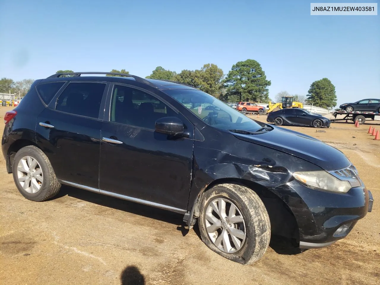 2014 Nissan Murano S VIN: JN8AZ1MU2EW403581 Lot: 79709294