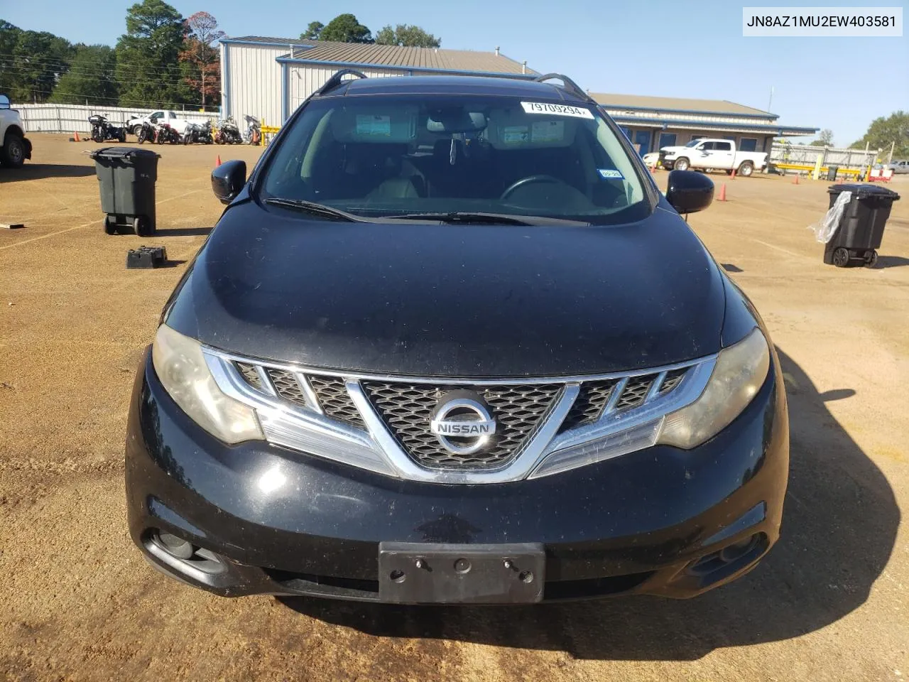 2014 Nissan Murano S VIN: JN8AZ1MU2EW403581 Lot: 79709294