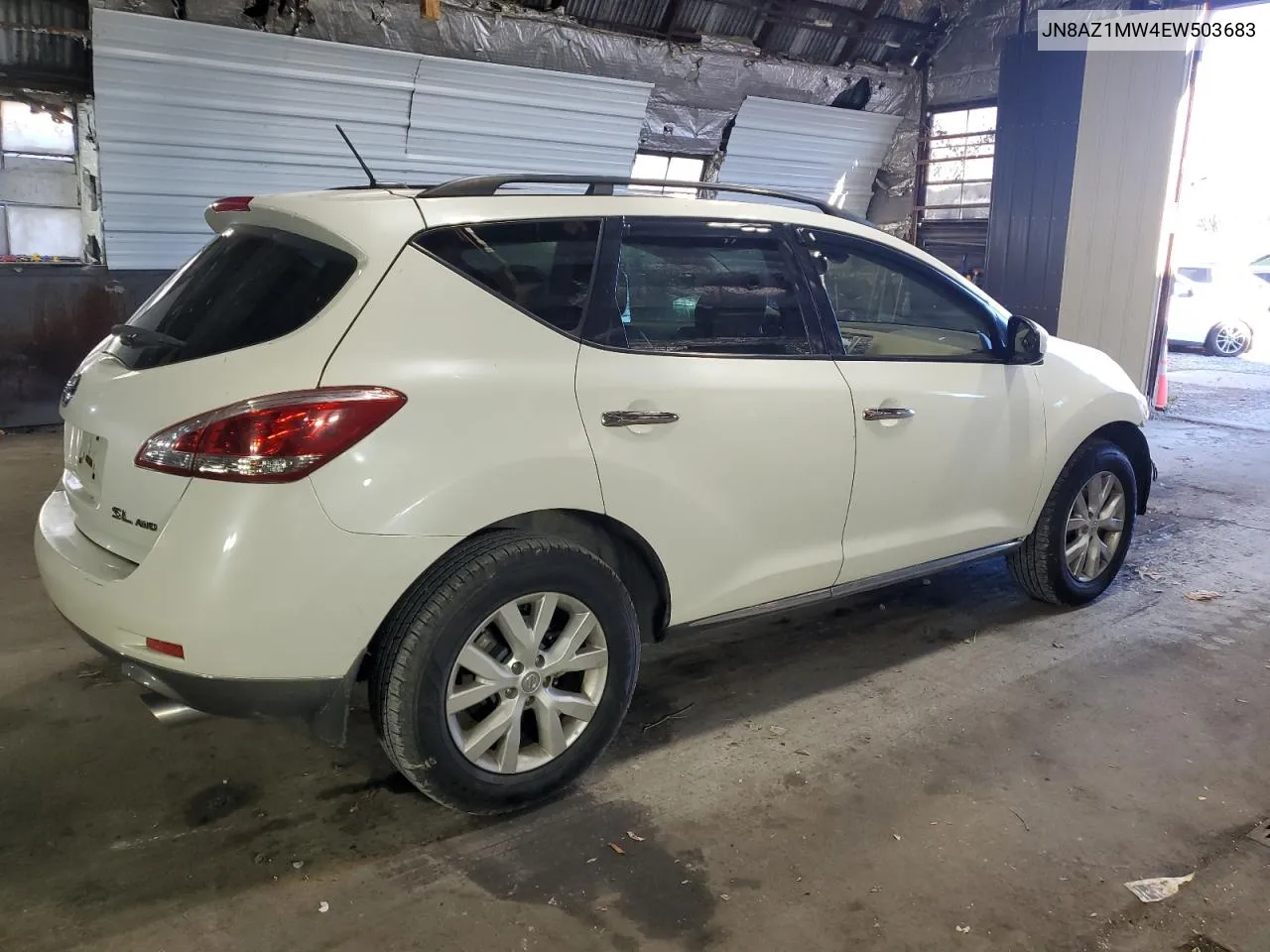 2014 Nissan Murano S VIN: JN8AZ1MW4EW503683 Lot: 79832414