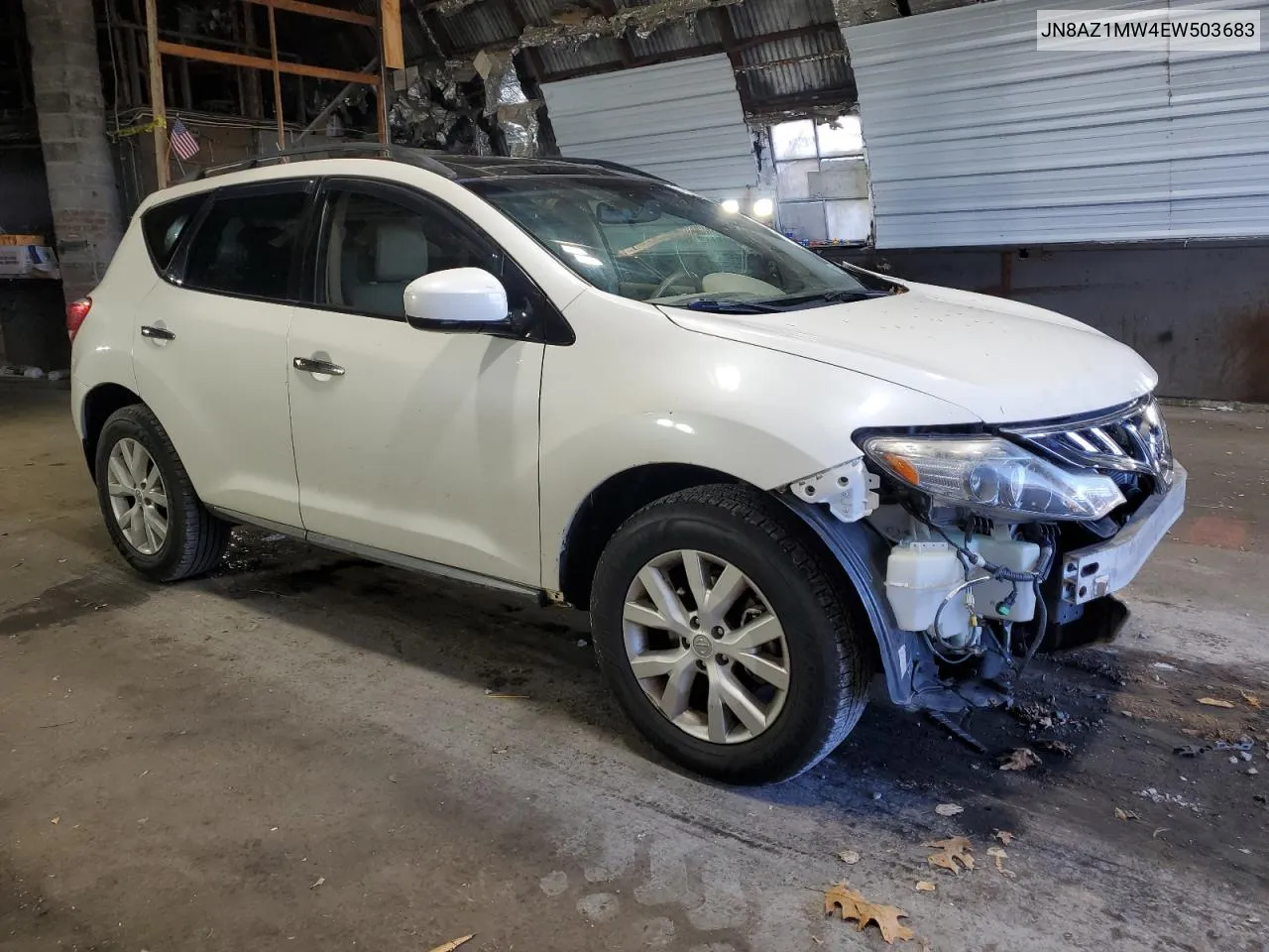 2014 Nissan Murano S VIN: JN8AZ1MW4EW503683 Lot: 79832414