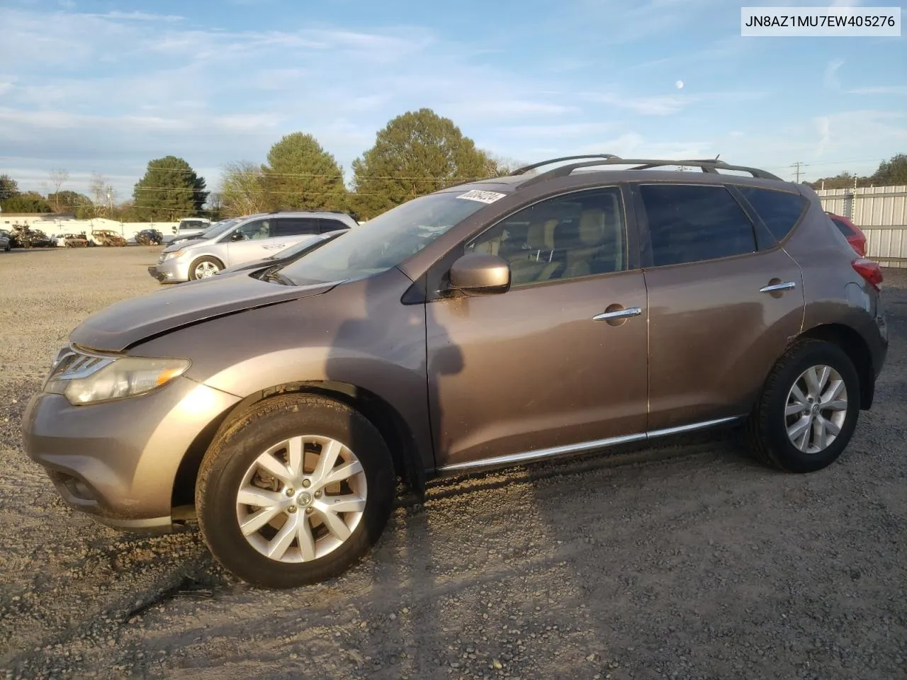 2014 Nissan Murano S VIN: JN8AZ1MU7EW405276 Lot: 80364224