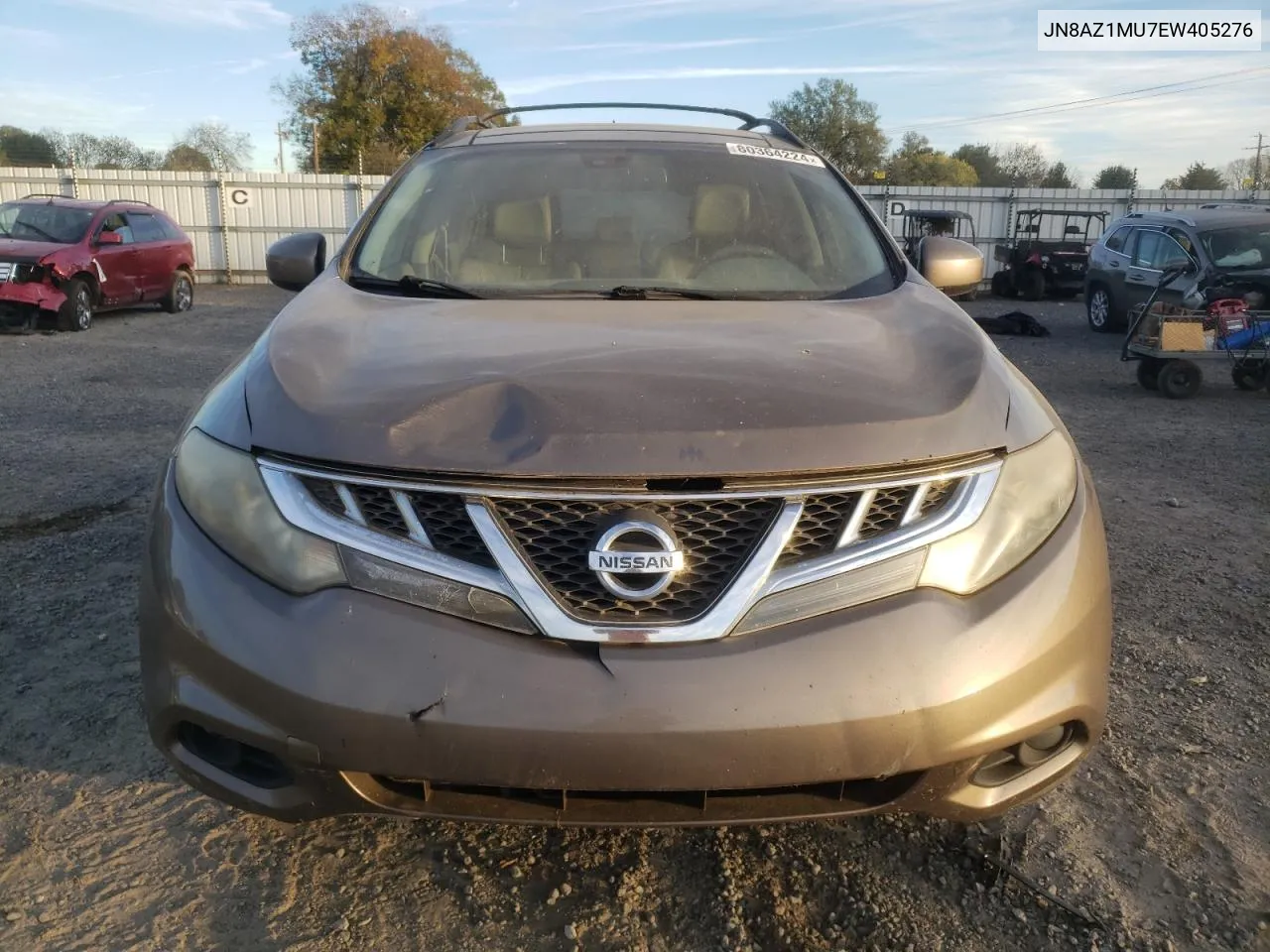 2014 Nissan Murano S VIN: JN8AZ1MU7EW405276 Lot: 80364224