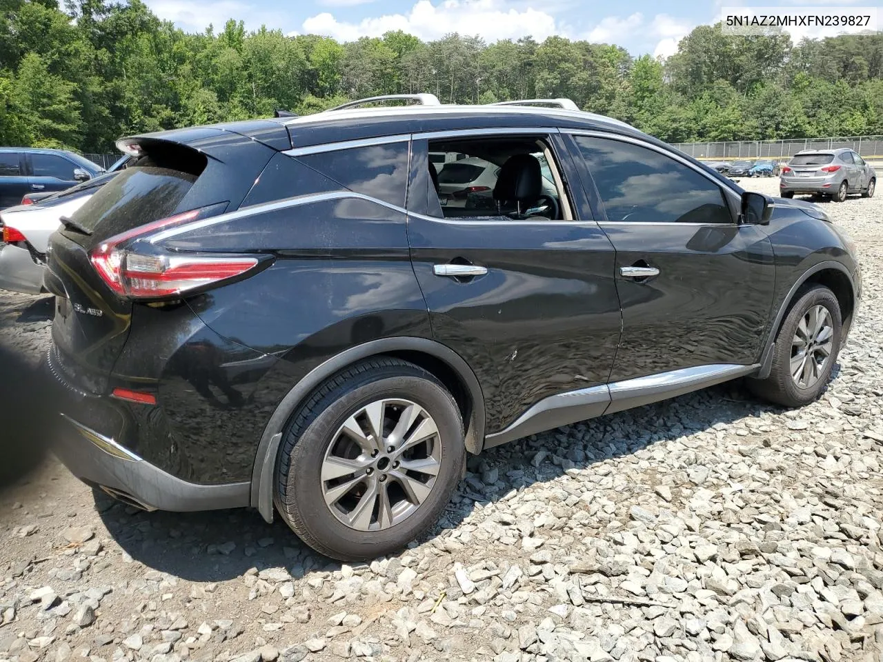 2015 Nissan Murano S VIN: 5N1AZ2MHXFN239827 Lot: 55371524