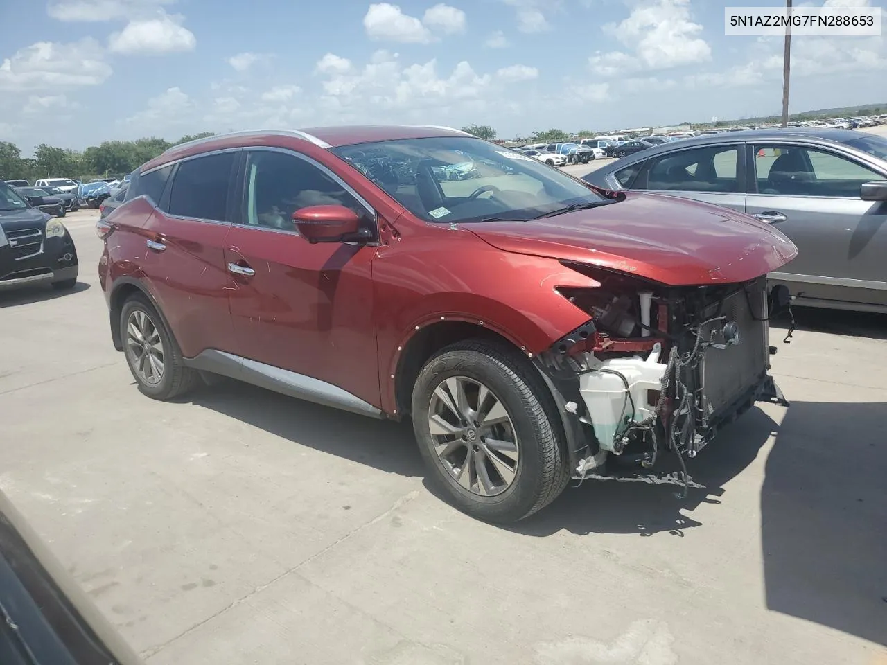 5N1AZ2MG7FN288653 2015 Nissan Murano S