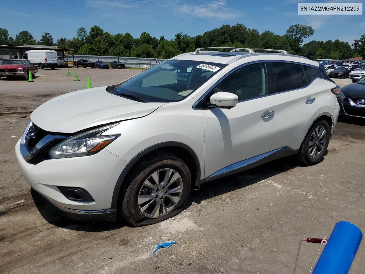 2015 Nissan Murano S VIN: 5N1AZ2MG4FN212209 Lot: 58448944