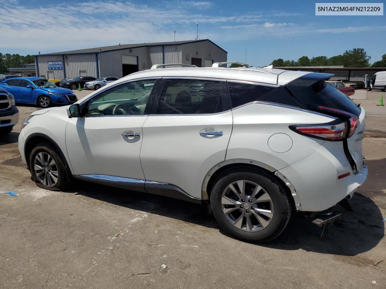 2015 Nissan Murano S VIN: 5N1AZ2MG4FN212209 Lot: 58448944