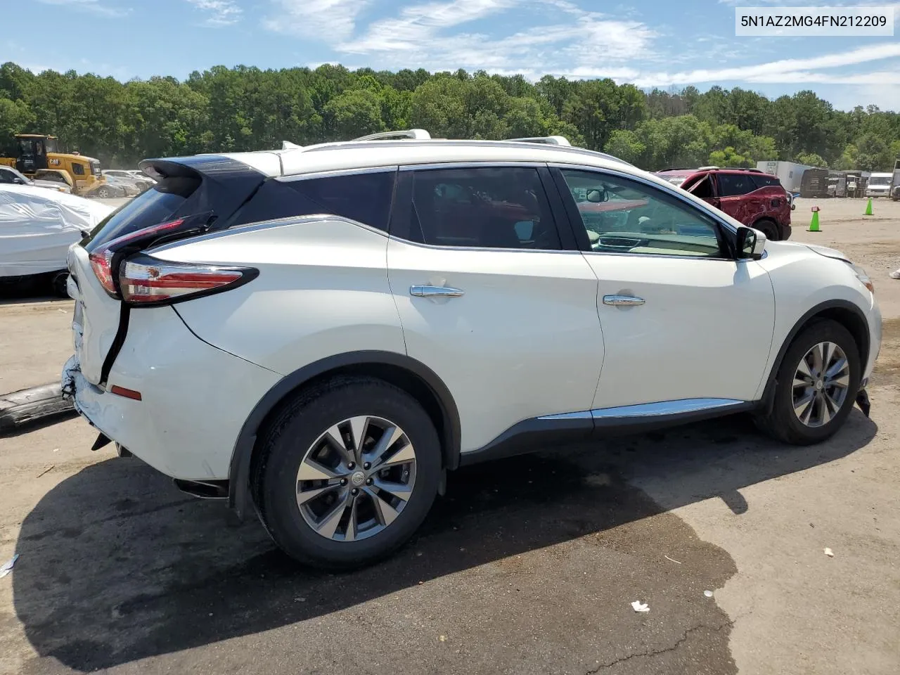 2015 Nissan Murano S VIN: 5N1AZ2MG4FN212209 Lot: 58448944