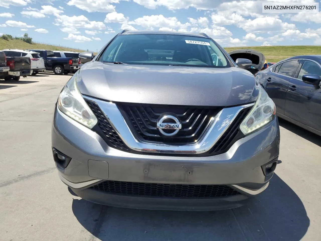 5N1AZ2MHXFN276201 2015 Nissan Murano S