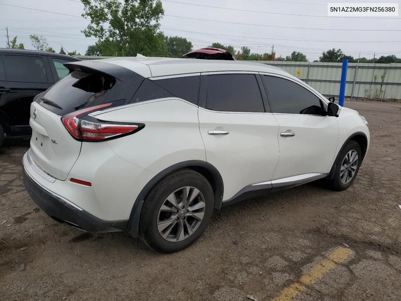 2015 Nissan Murano S VIN: 5N1AZ2MG3FN256380 Lot: 63890684