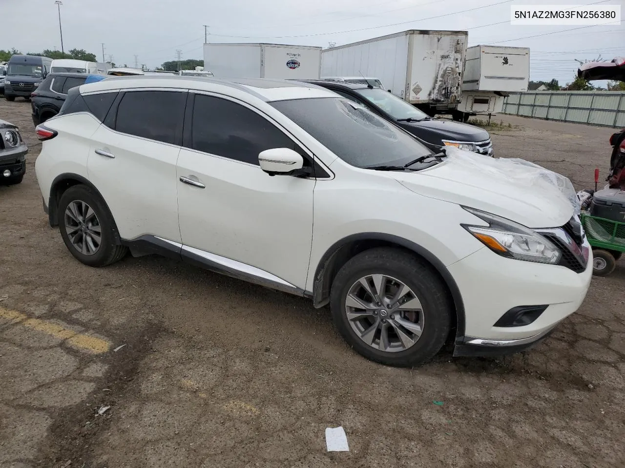 2015 Nissan Murano S VIN: 5N1AZ2MG3FN256380 Lot: 63890684