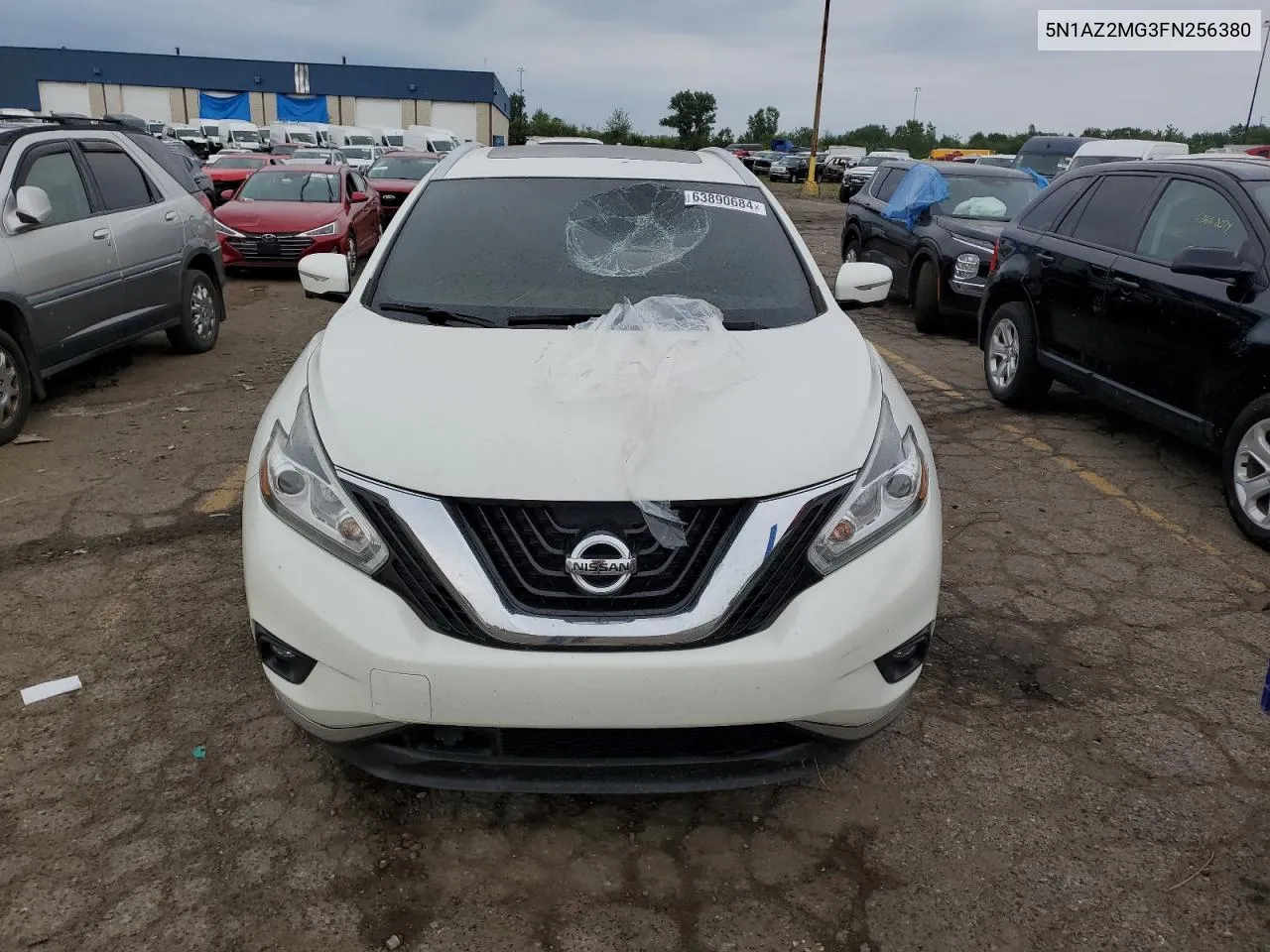 5N1AZ2MG3FN256380 2015 Nissan Murano S