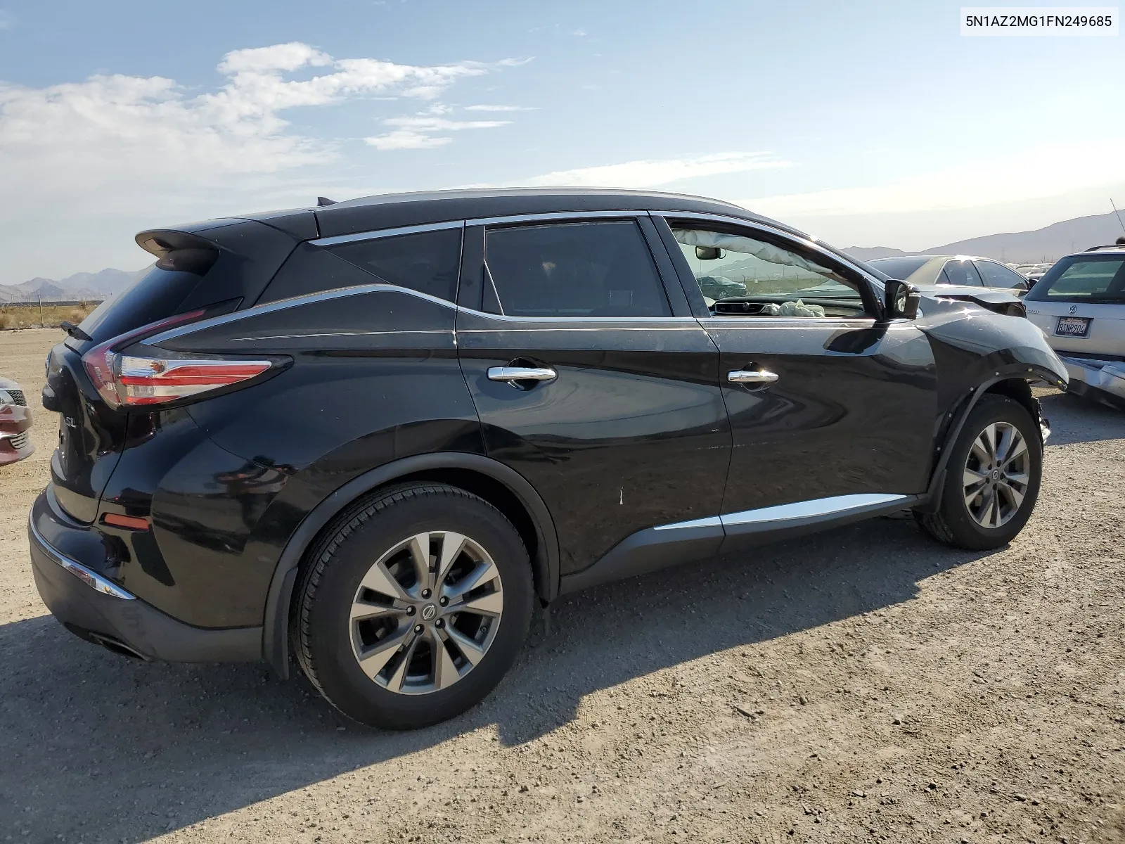 2015 Nissan Murano S VIN: 5N1AZ2MG1FN249685 Lot: 64226834