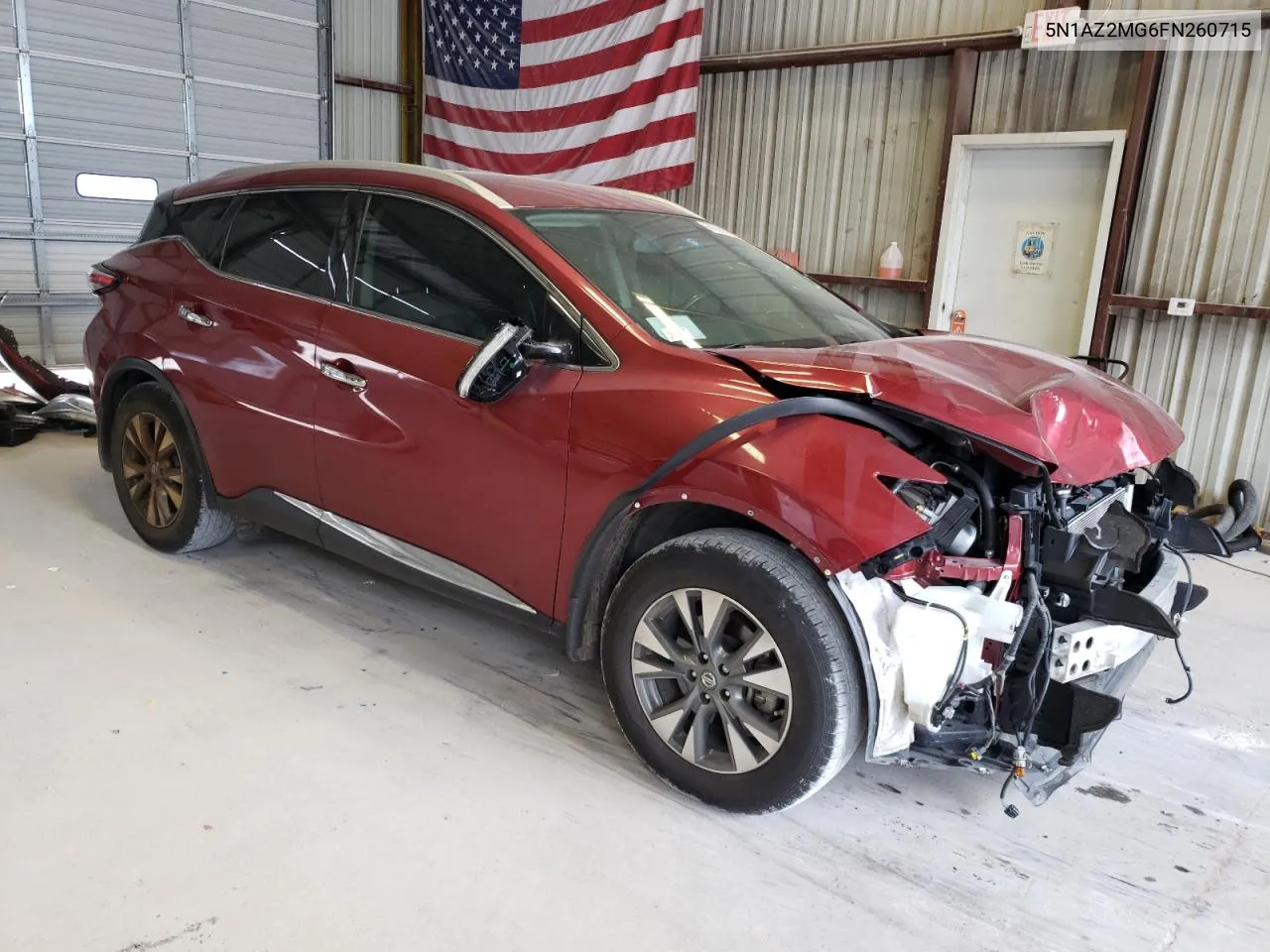 5N1AZ2MG6FN260715 2015 Nissan Murano S