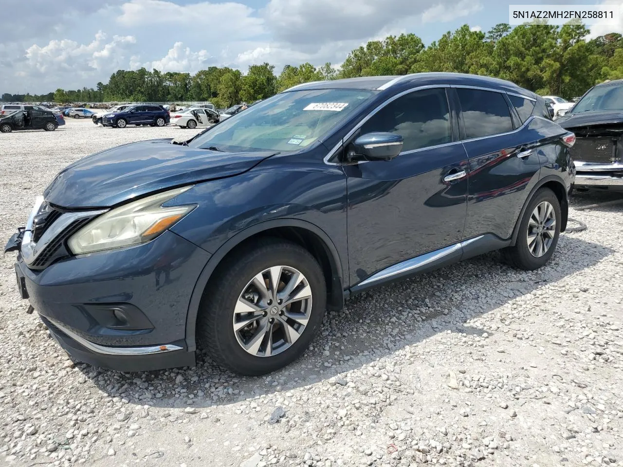 2015 Nissan Murano S VIN: 5N1AZ2MH2FN258811 Lot: 67082344