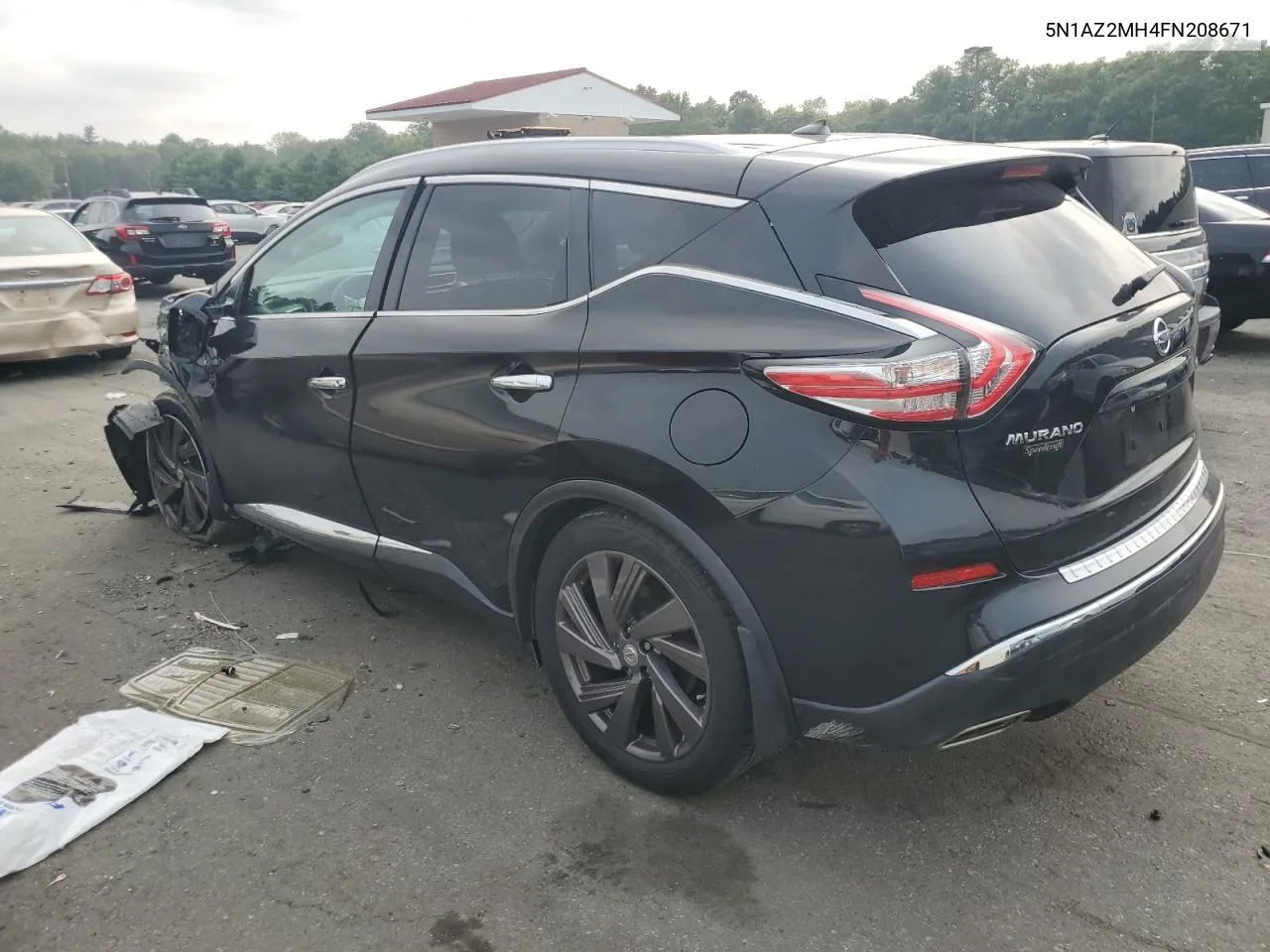 5N1AZ2MH4FN208671 2015 Nissan Murano S