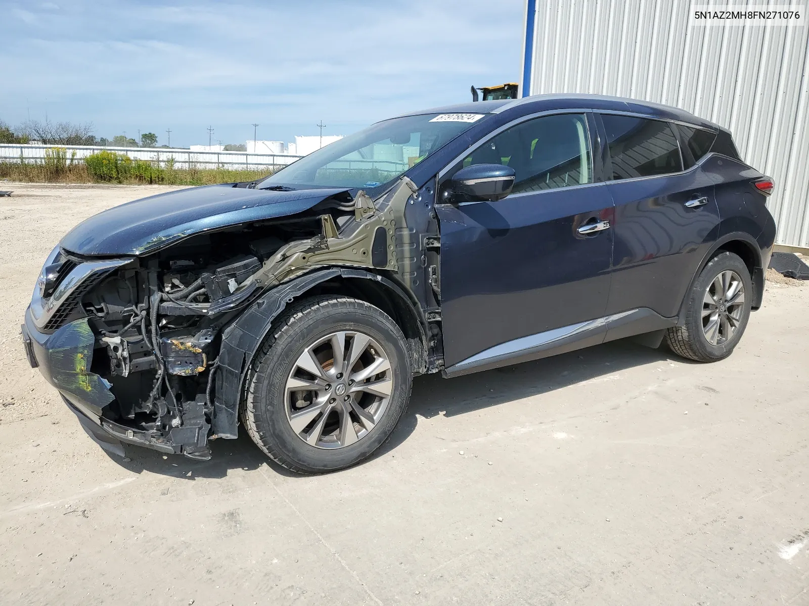 5N1AZ2MH8FN271076 2015 Nissan Murano S