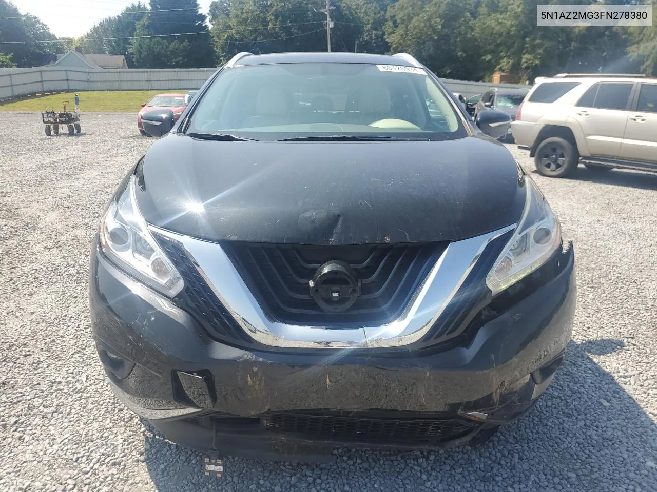 2015 Nissan Murano S VIN: 5N1AZ2MG3FN278380 Lot: 68428934