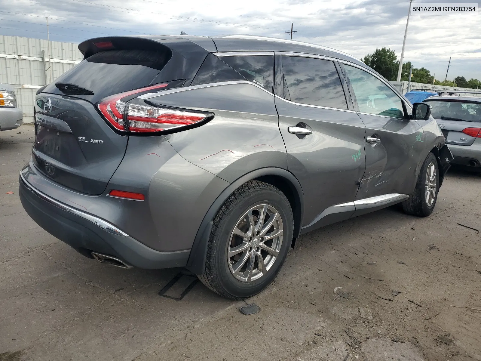 5N1AZ2MH9FN283754 2015 Nissan Murano S