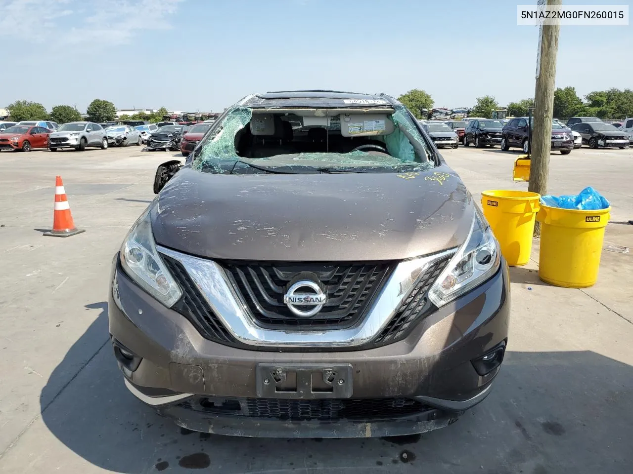 5N1AZ2MG0FN260015 2015 Nissan Murano S