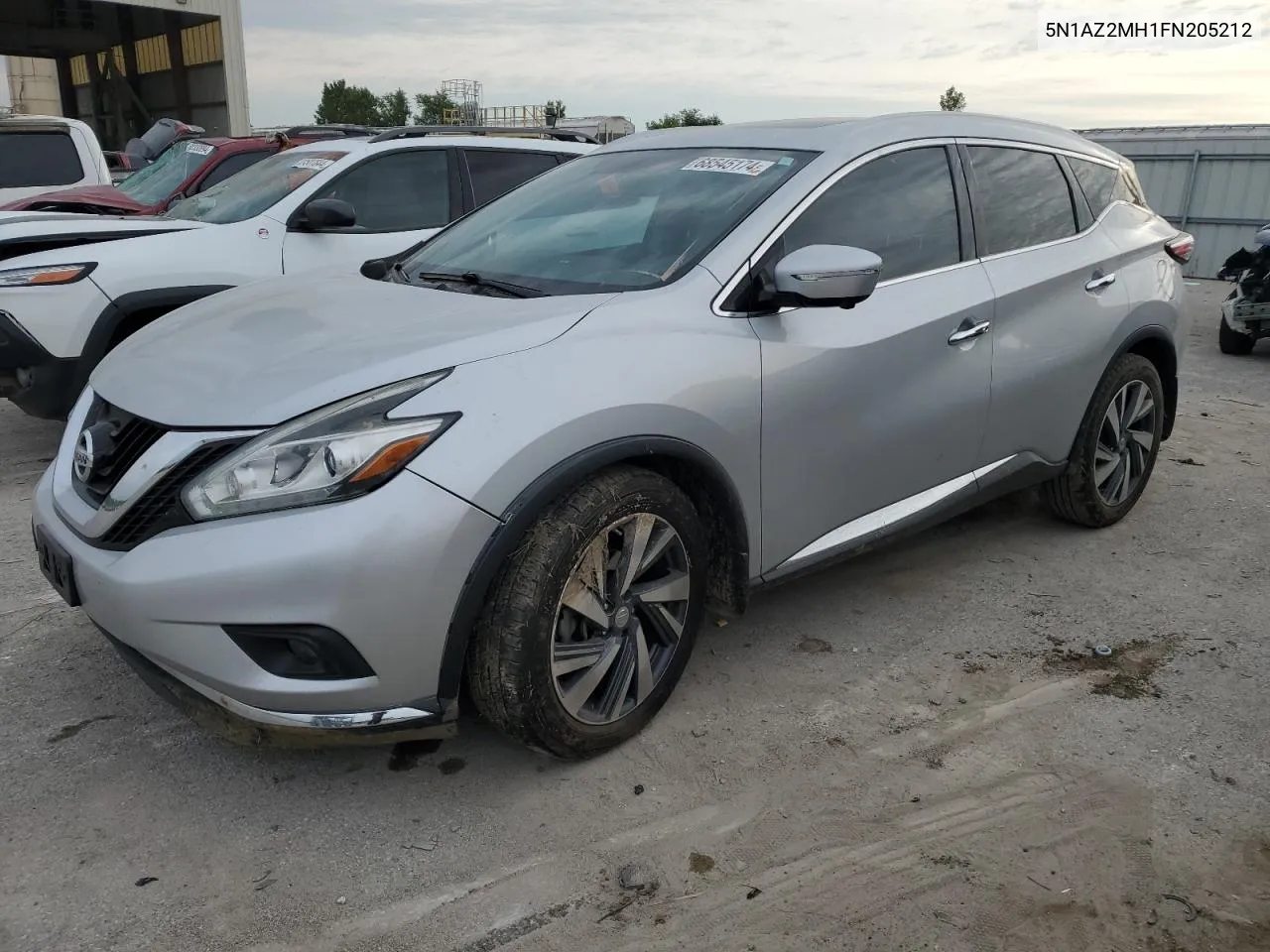 2015 Nissan Murano S VIN: 5N1AZ2MH1FN205212 Lot: 68545174