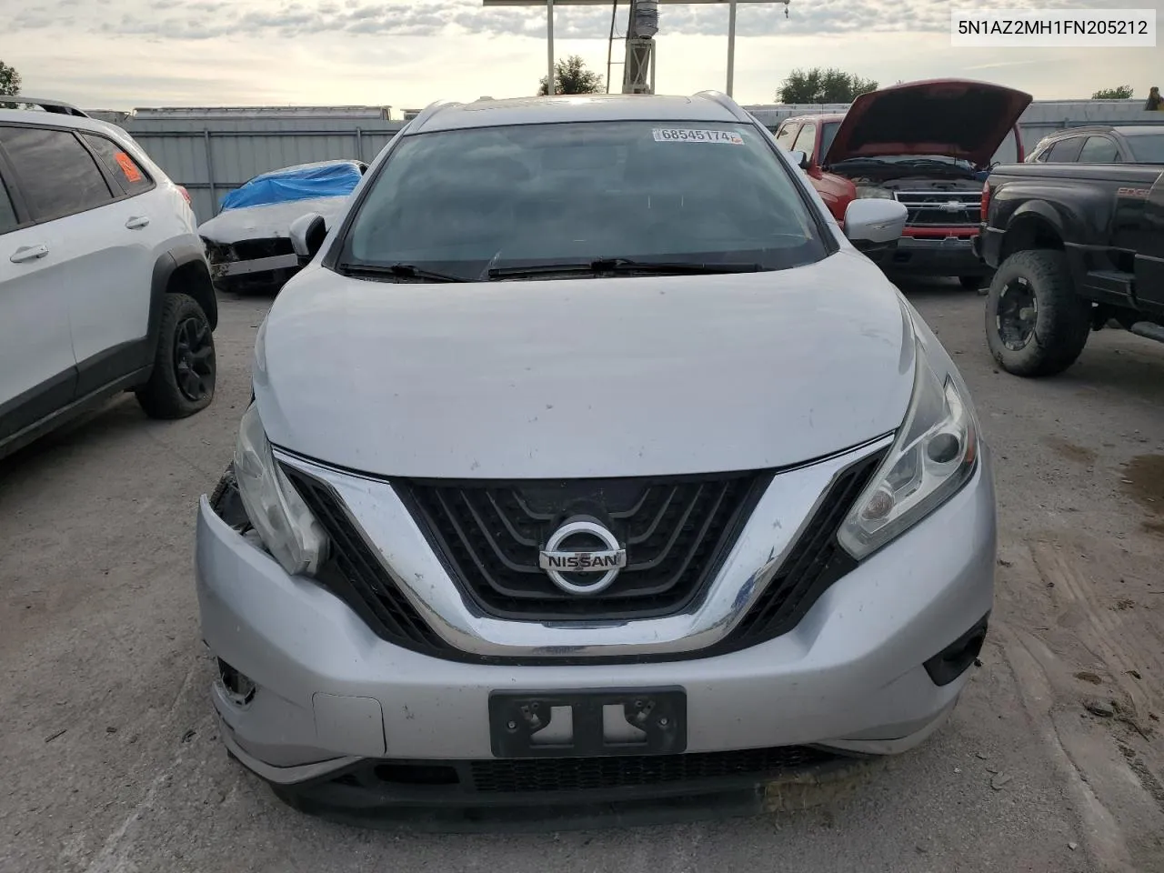 2015 Nissan Murano S VIN: 5N1AZ2MH1FN205212 Lot: 68545174