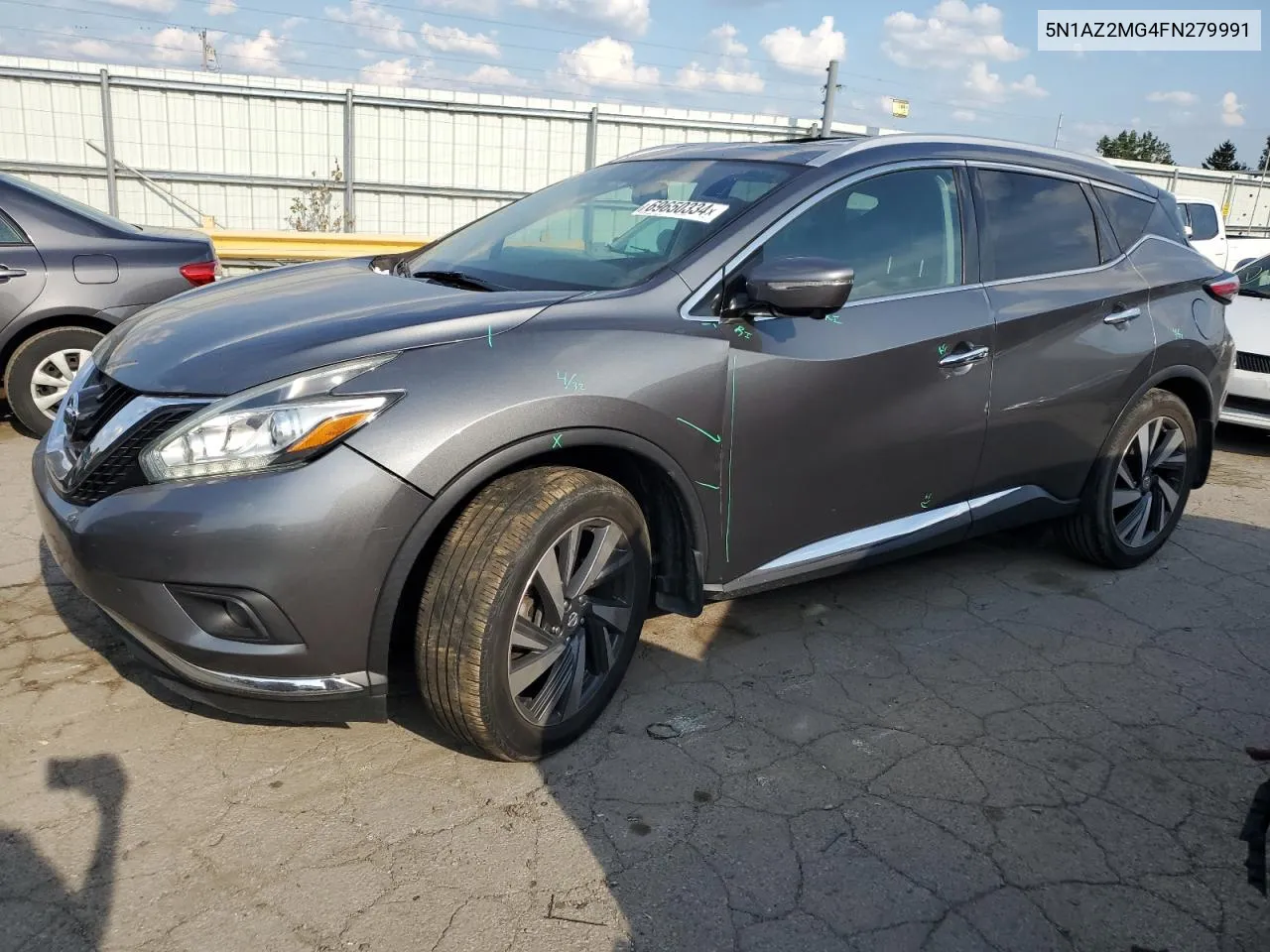 5N1AZ2MG4FN279991 2015 Nissan Murano S