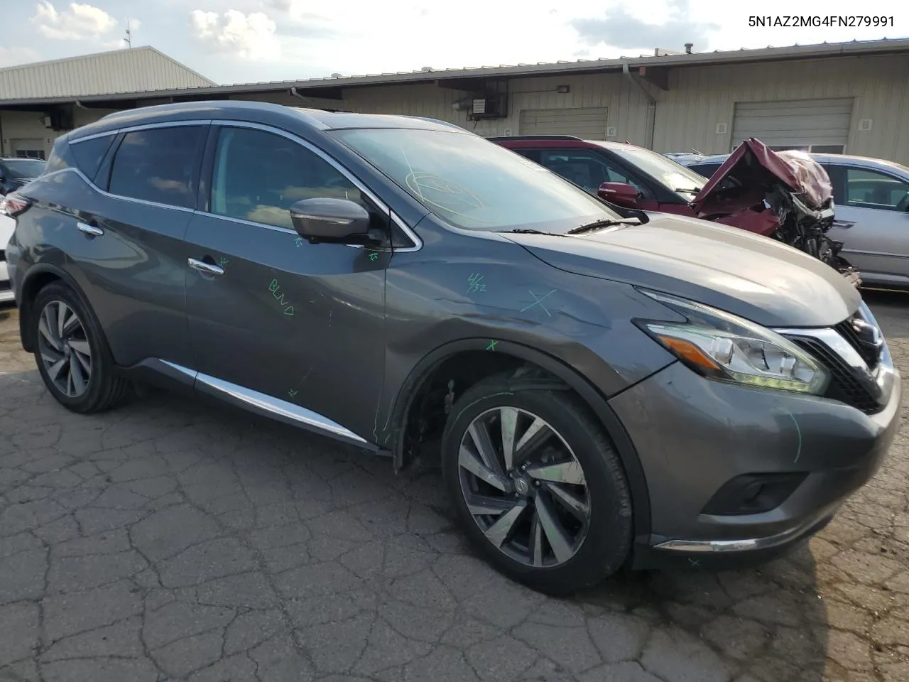 2015 Nissan Murano S VIN: 5N1AZ2MG4FN279991 Lot: 69650334