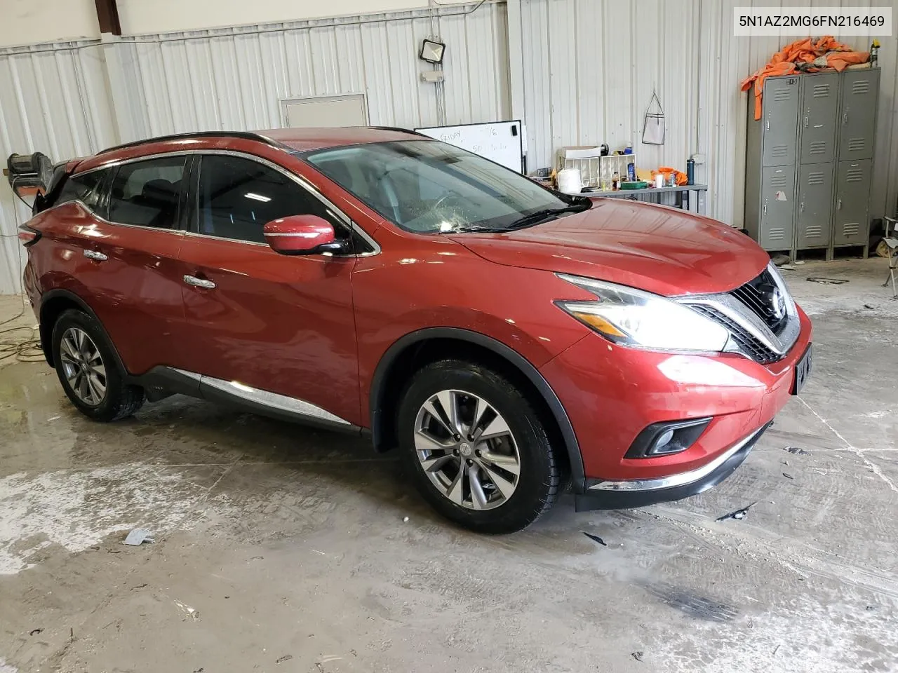 2015 Nissan Murano S VIN: 5N1AZ2MG6FN216469 Lot: 69673254