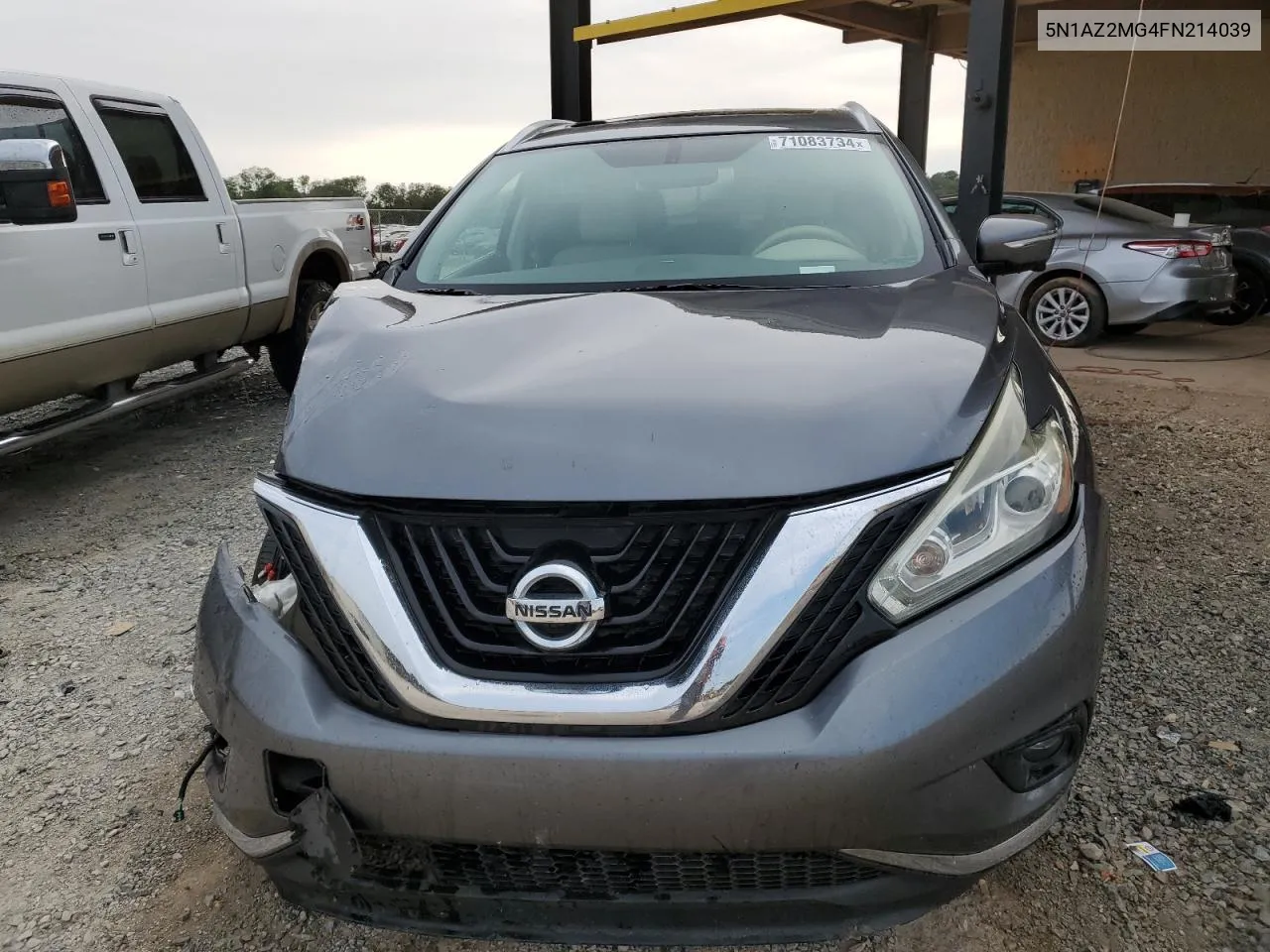 2015 Nissan Murano S VIN: 5N1AZ2MG4FN214039 Lot: 71083734