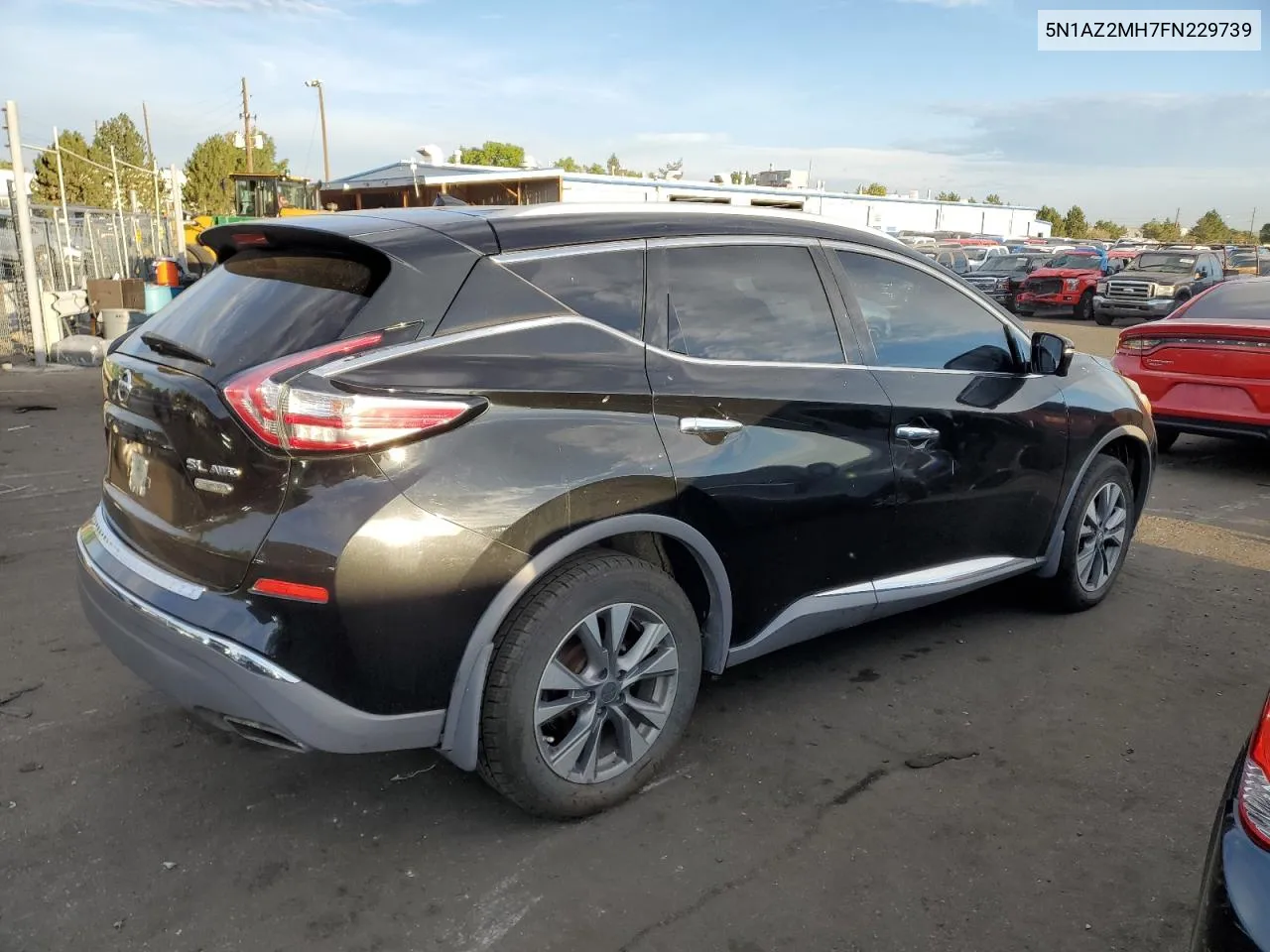 5N1AZ2MH7FN229739 2015 Nissan Murano S