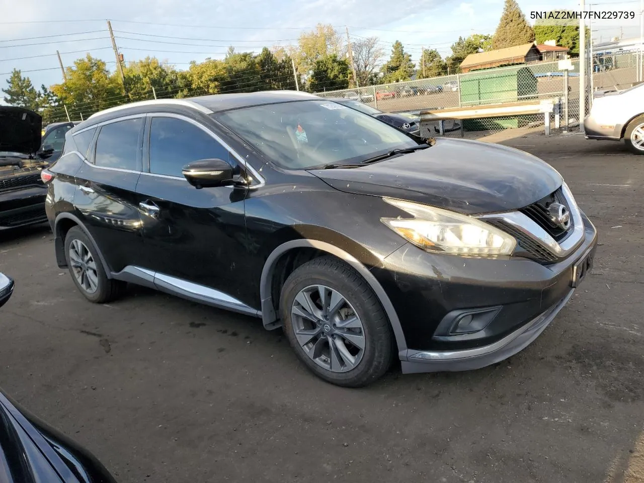 2015 Nissan Murano S VIN: 5N1AZ2MH7FN229739 Lot: 71240624