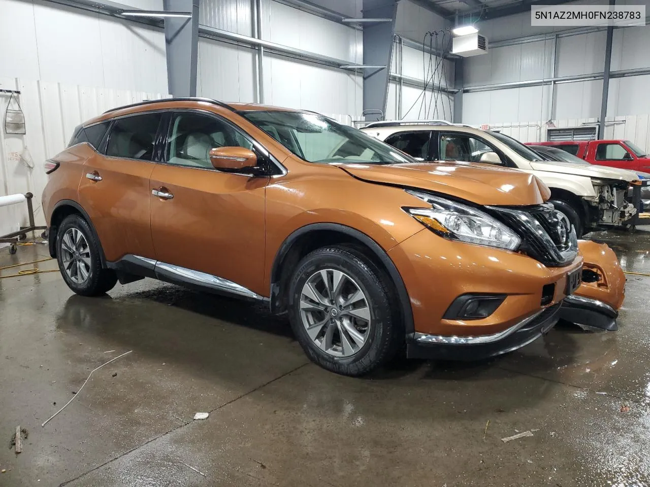 2015 Nissan Murano S VIN: 5N1AZ2MH0FN238783 Lot: 71474504