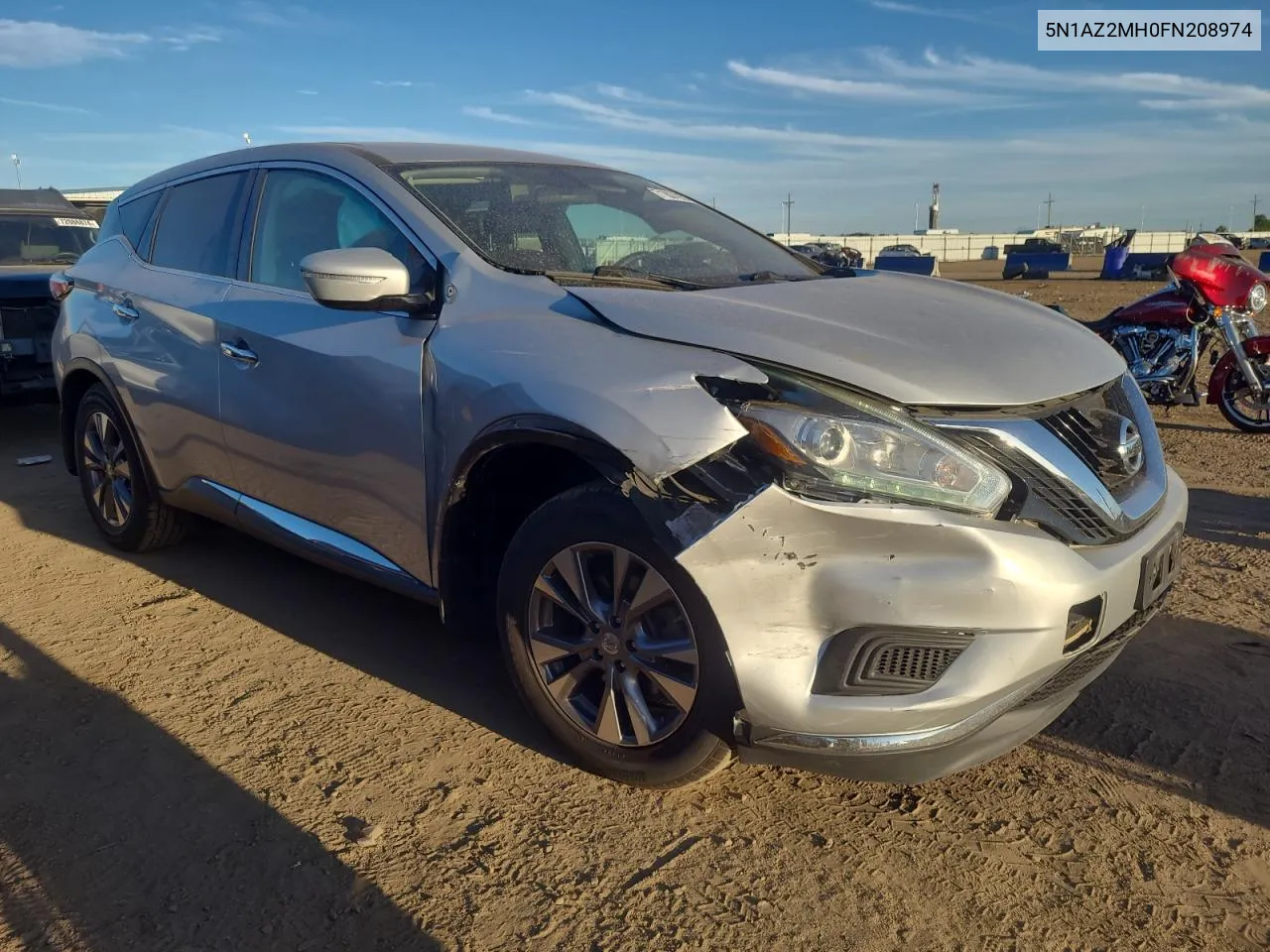 5N1AZ2MH0FN208974 2015 Nissan Murano S