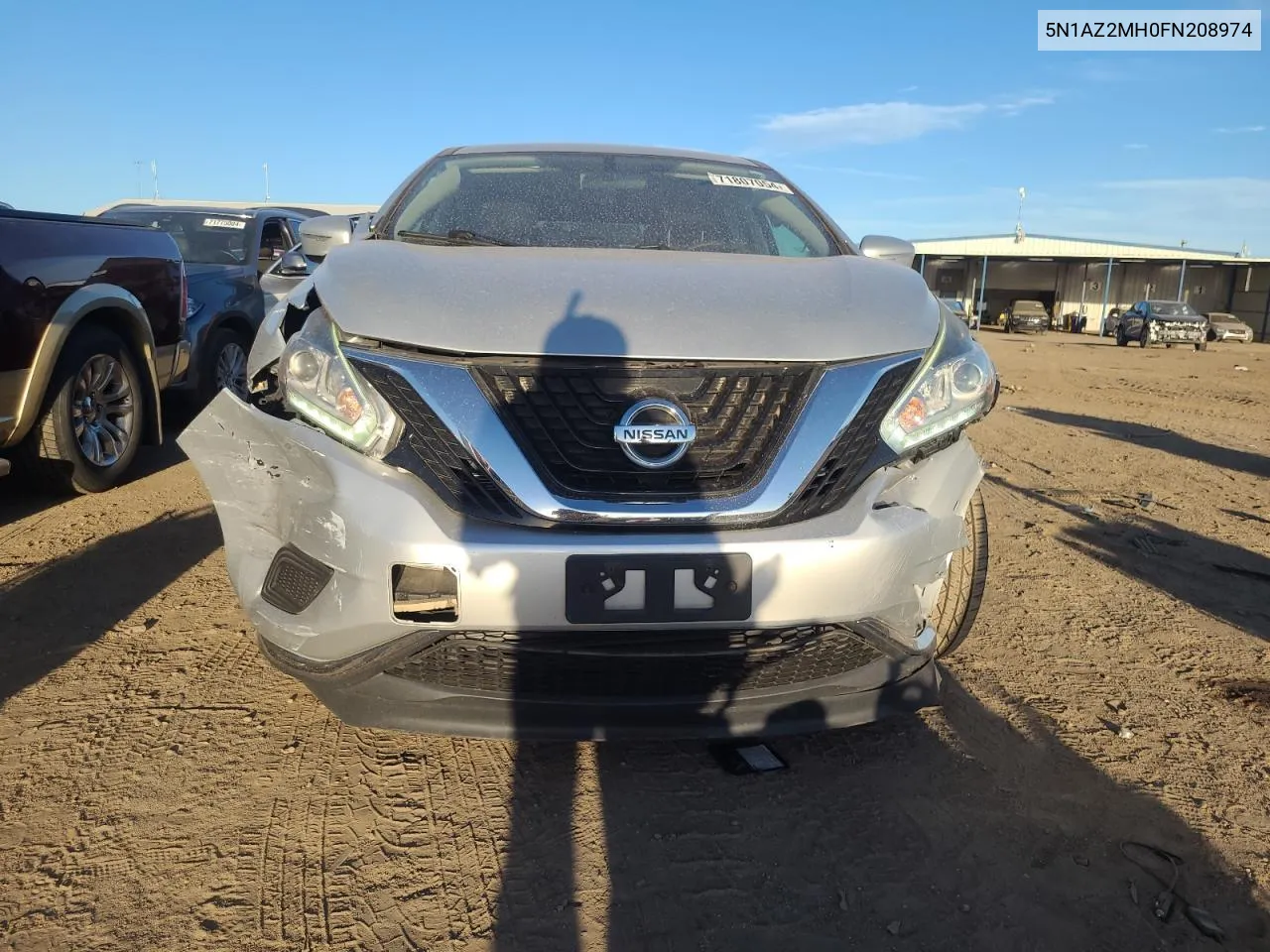 5N1AZ2MH0FN208974 2015 Nissan Murano S